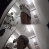 【隠撮】カフェ店員更衣室生着替え定点カメラ映像3（ローアングル）